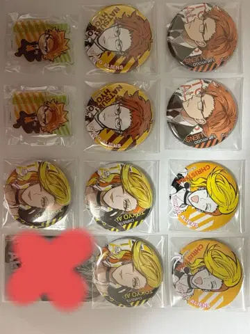 도쿄 에이리언즈 효고 나츠키 크리스티나 캔뱃지 엽서 미니 아크릴 스탠드