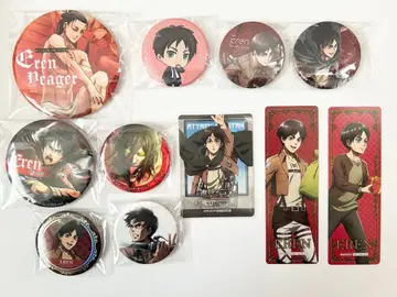 진격의 거인 엘렌 캔뱃지 책갈피 카드