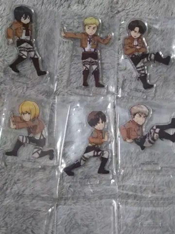 제일복권 진격의 거인 H상 아크릴 스탠드 6점