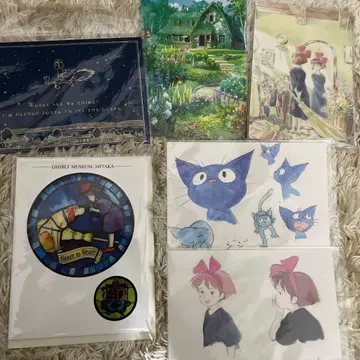 마녀 배달부 키키 스튜디오 지브리 엽서 그리팅 카드 6장 세트