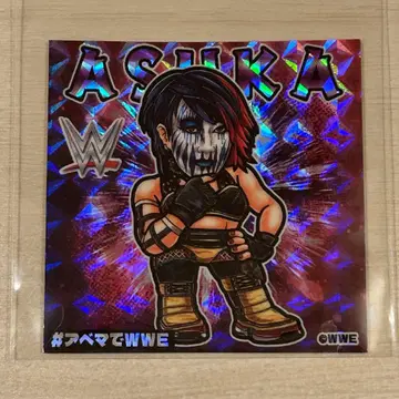 WWE ASUKA 아스카 ABEMA 씰 스티커