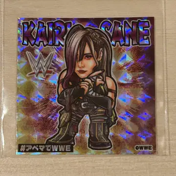 WWE KAIRI SANE 카이리 세인 ABEMA 씰 스티커
