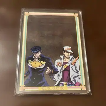 죠죠의 기묘한 모험 아크릴 카드 컬렉션 히가시카타 죠스케 x 쿠죠 죠타로