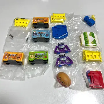 반다이 호빵맨 캐릭터 레일 4 캡슐 토이 7종 세트