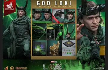 미개봉 새상품 핫토이즈 아티산 갓 로키 s