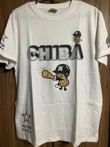 laundry x 지바 롯데 마린스 T셔츠 피넛 타자