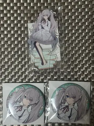 극장판 프로세카 하피코레 복권 글리터 캔 배지 니고미쿠 니고미쿠 그리캔