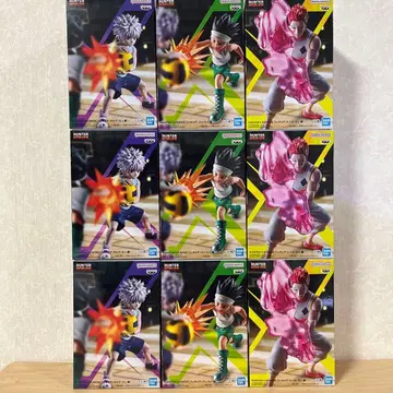 HUNTER x HUNTER 피규어 G.I.편 곤 키루아 히소카 9체