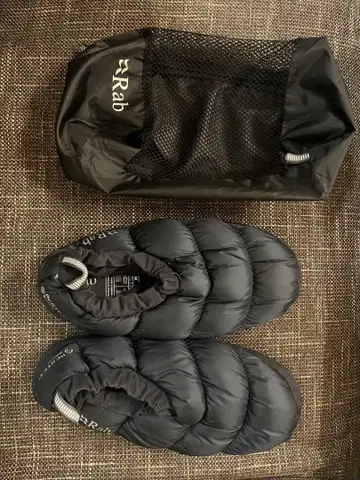 Rab 다운 헛 슬리퍼 M 사이즈