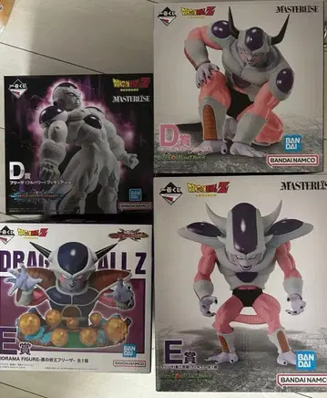 제일복권 드래곤볼 프리저 피규어 4체 세트 개봉품