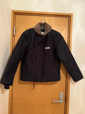 N-1 덱 자켓 휴스턴 새상품급 사이즈 38