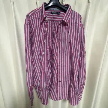 NAUTICA 스트라이프 긴팔 셔츠 XXL 구제 의류