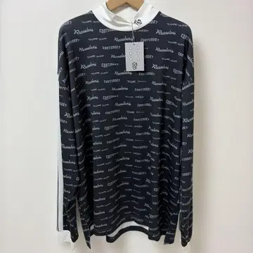 러셀노 하이넥 긴팔 셔츠 미사용 골프웨어 얇은 소재 이너 L