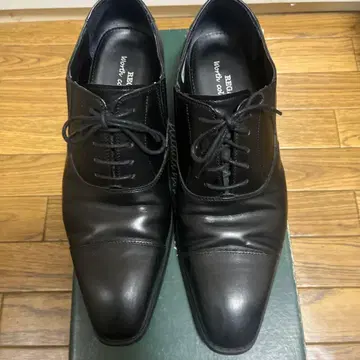 REGAL 블랙 가죽 신발 25cm