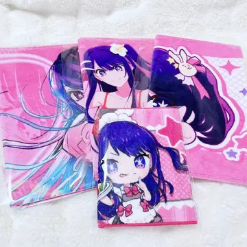 최애의 아이 호시노 아이 페이스 타월 스이파라 최애 타월 4개 묶음 판매