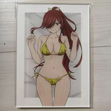 FAIRY TAIL B5 아크릴 플레이트 엘자 스칼렛