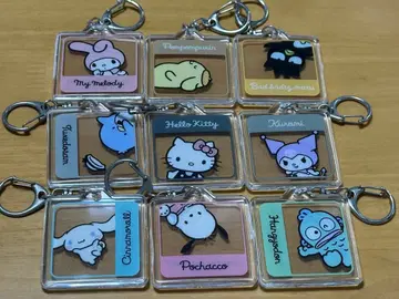 산리오 시크릿 아크릴 키링 smp