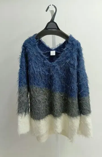 미사용 택 포함 ELENDEEK 엘렌딕 UN3D 멀티 컬러 니트