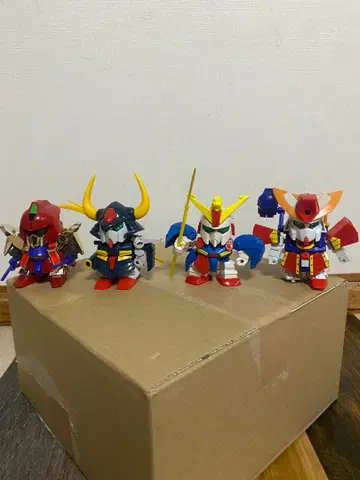 원조 SD 건담 BB전사 4체 세트