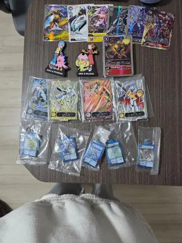 디지몬 가챠가챠 제일복권 카드 묶음 판매