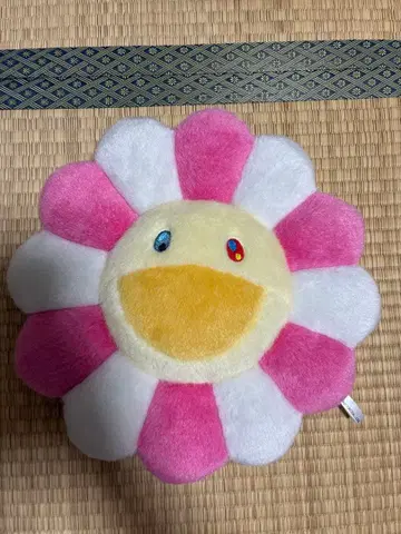 무라카미 다카시 디자인 꽃 모양 쿠션