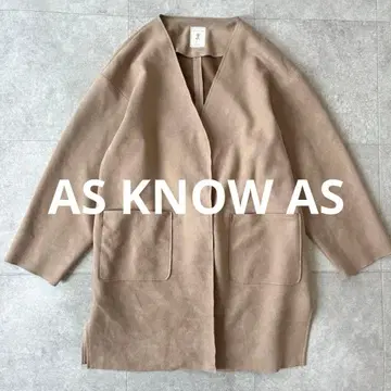 아즈나우아즈 노카라 스웨이드풍 자켓 아우터 겉옷 프리 사이즈