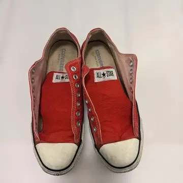컨버스 올스타 레드 스니커즈 MADE IN USA