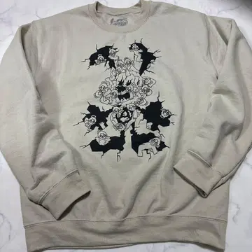 VERDY x TAPPEI SWEAT CREW [ BEIGE ] S