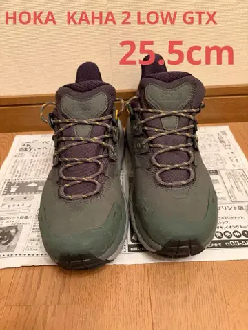HOKA 호카 KAHA 2 LOW GTX 카키 25.5cm