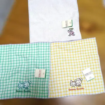 타월 미술관 오사무 굿즈 타월 손수건 세트 3개 알뜰 세트