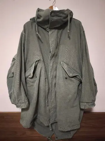 중고 HERILL 1951 후드티 모즈 코트