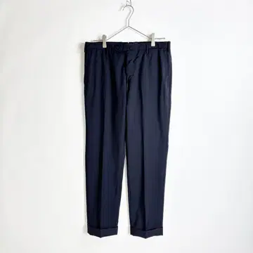 INCOTEX 트로피컬 울 슬랙스 SUPER100'S 네이비