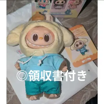 LABUBU x 산리오 폼폼푸딩 봉제 인형 펜던트 라부부