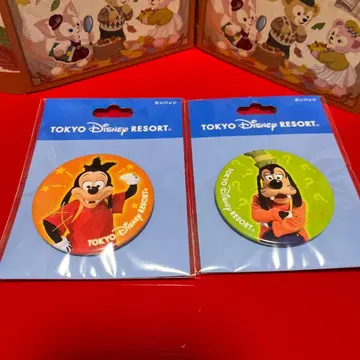 도쿄 디즈니 리조트 구피 맥스 캔뱃지 세트