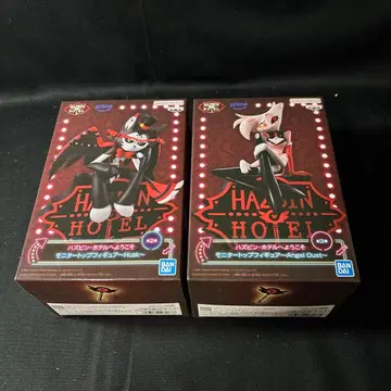 Hazbin Hotel 피규어 2체 Husk & Angel Dust