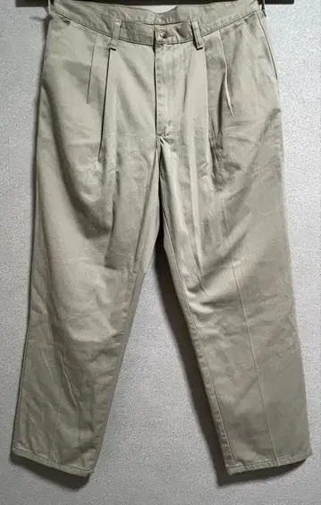 구제 의류 RUSTLER KHAKIS 투 턱 치노 팬츠 베이지