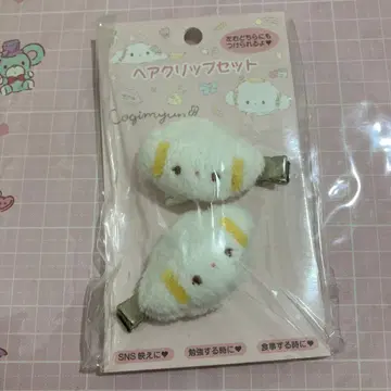 산리오 코기뮨 헤어 클립 세트