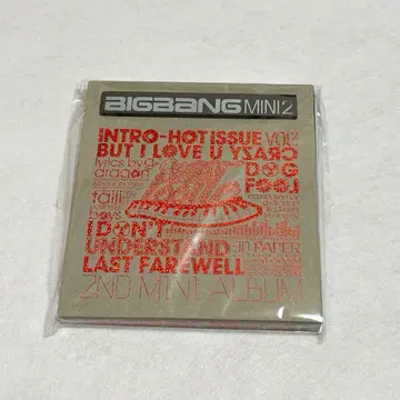 BIGBANG CD 2ST MINI ALBUM HOT ISSUE