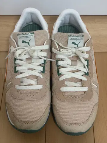 PUMA 푸마 스니커즈 베이지 그린 26.5cm