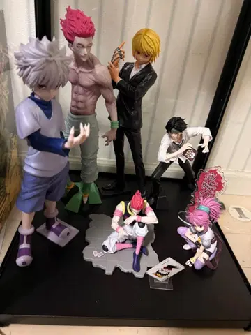 헌터헌터 피규어 세트 박스 있음