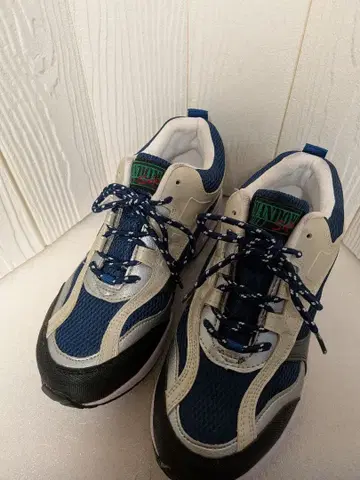 MANDO 세이프티 스니커즈 25.0cm 네이비/화이트