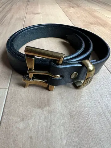 파이어맨 벨트 30mm 도치기 가죽 블랙