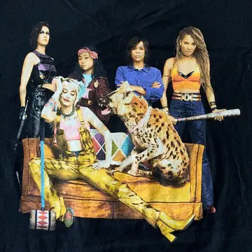 할리 퀸의 화려한 각성 BIRDS OF PREY 티셔츠 [543]