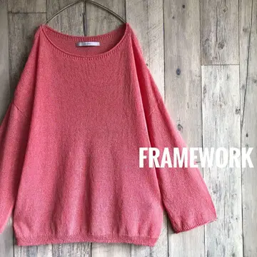 FRAMeWORK 프레임워크 워셔블 뉴앙스 와이드 풀오버