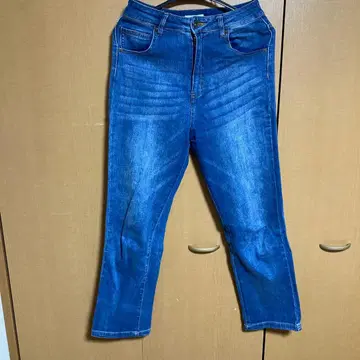 aries mirage 데님 스트레이트 팬츠