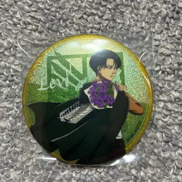 진격의 거인 니지겐노모리 콜라보 네온 캔뱃지 리바이