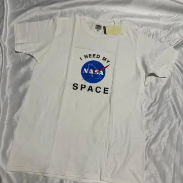 데드 [ M ] NASA 공식 라이선스 T셔츠 프룻 오브 더 룸 화이트