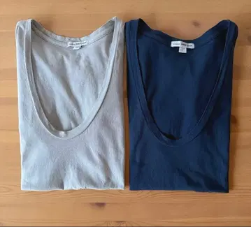 [ 새상품급 ] JAMES PERSE 반팔 티셔츠 USA제 2장 세트