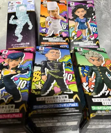 히가시카타 죠스케 죠죠의 기묘한 모험 4부 피규어 6체 세트