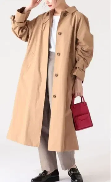 새상품급 B:MING by BEAMS 스텐칼라 코트